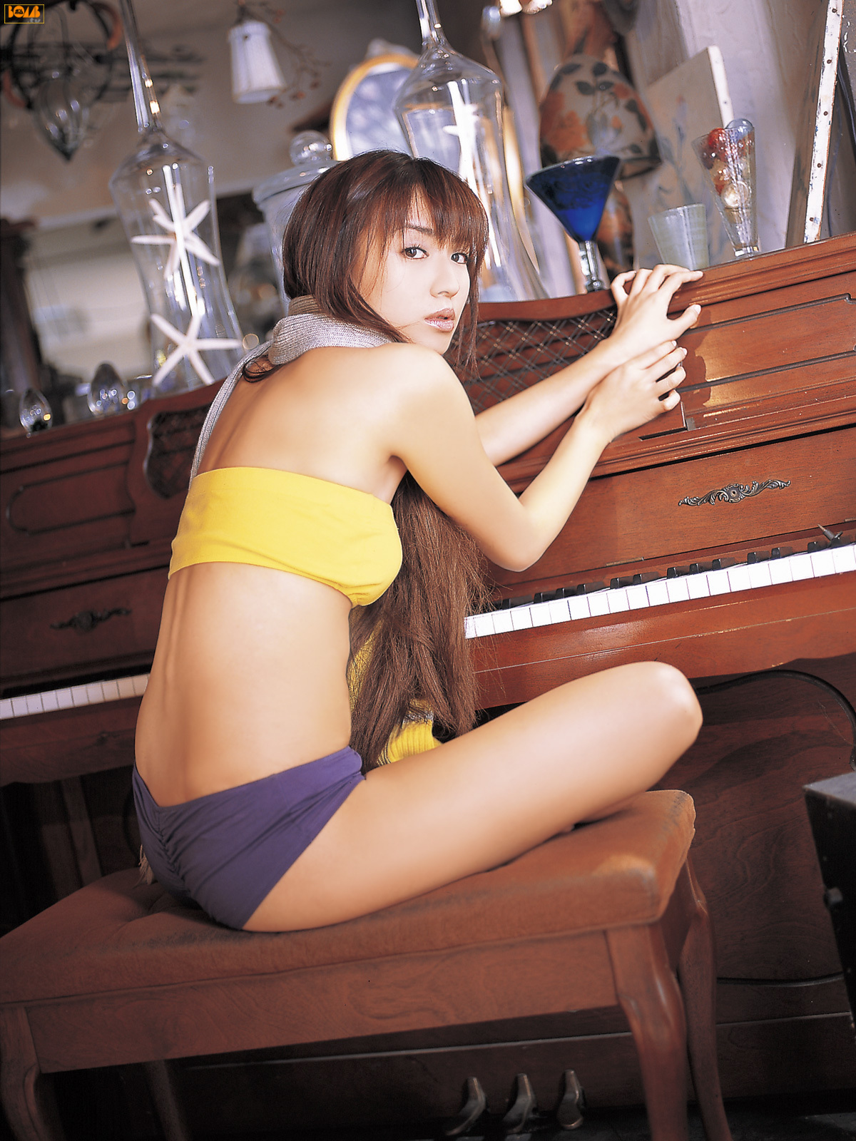 纯洁少女优木 Maomi Yuuki Bomb.tv  写真最唯美